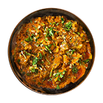 South Indian Garlic Chilli Masala (hot)  Vegetable 
